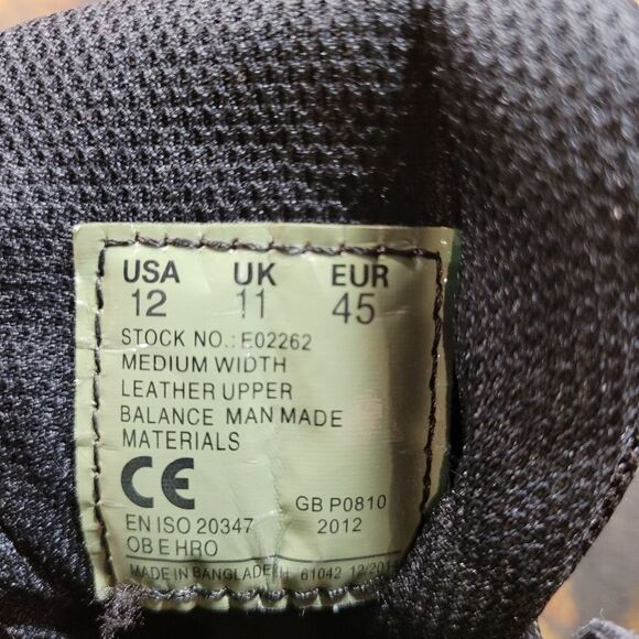 Bates E02266 Men's GX-4 Gore-Tex Boots Size 12 - Picture 7 of 8